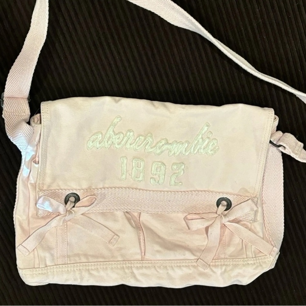Abercrombie & Fitch Light Pink Crossbody Bag
